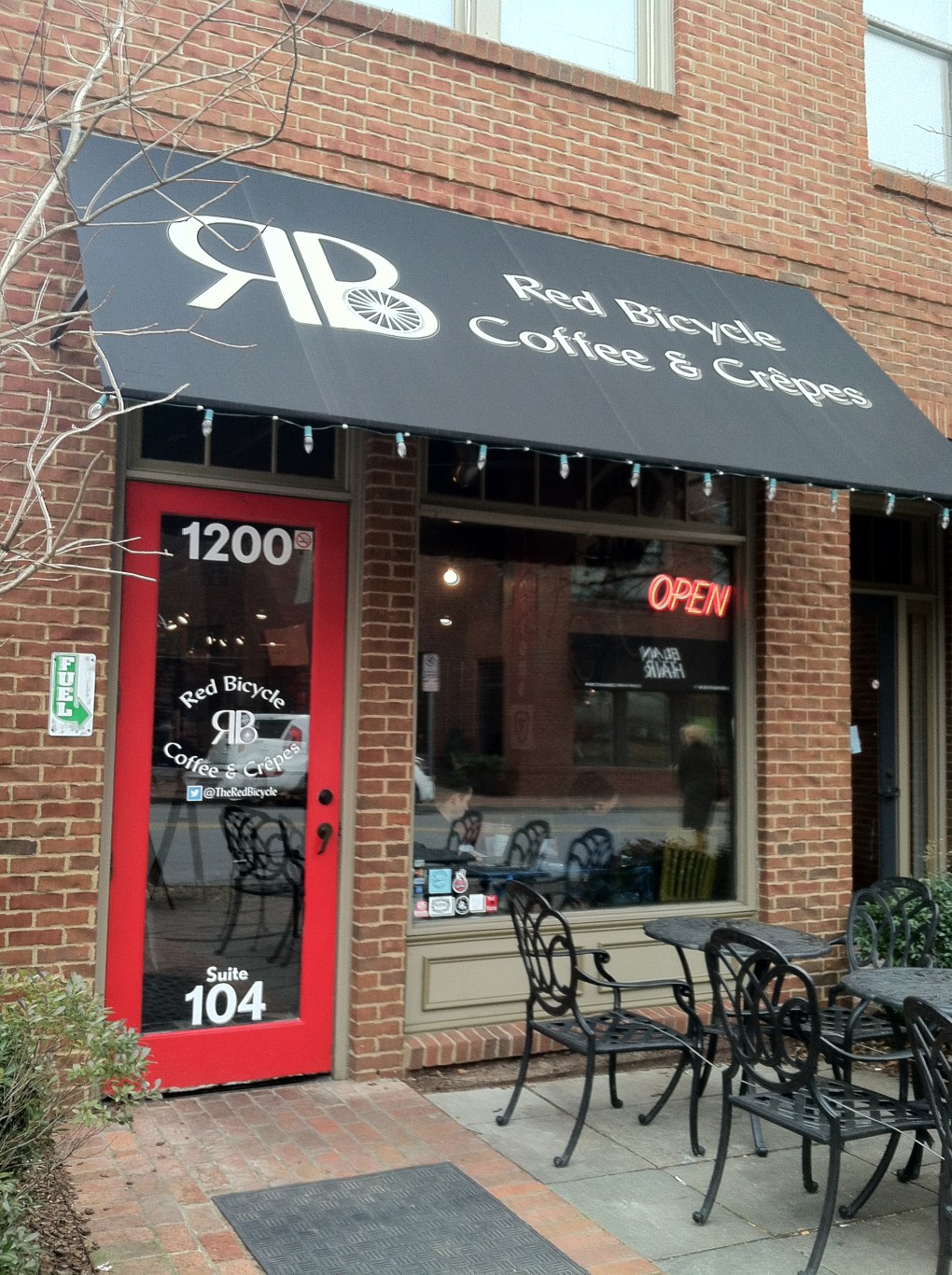 Restaurant Review The Red Bicycle Coffee and Crepes (Nashville, Tennessee)